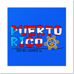 PUERTO RICO Isla del Encanto Posters and Art